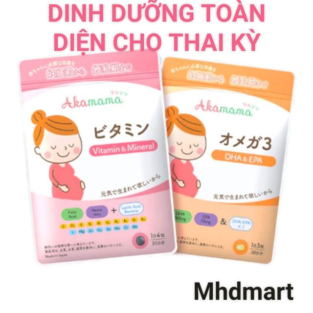 DHA cho b&agrave; bầu Akamama