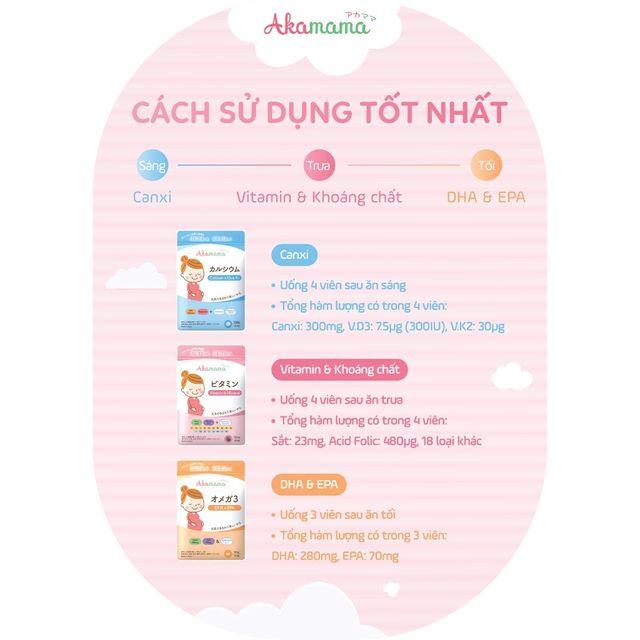 DHA cho b&agrave; bầu Akamama