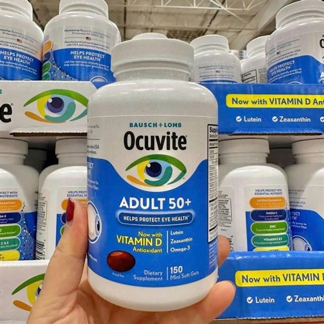 Vi&ecirc;n uống bổ mắt Ocuvite Eye Vitamin 50+