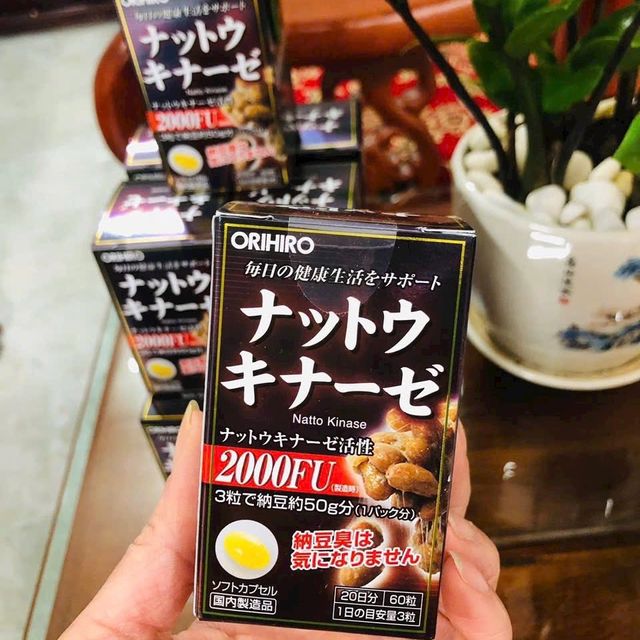Vi&ecirc;n Uống Nattokinase 2000FU Orihiro