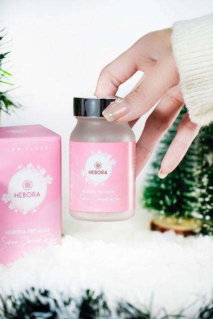 Vi&ecirc;n Uống H&agrave;m Hương Hebora Premium Sakura Damask Rose