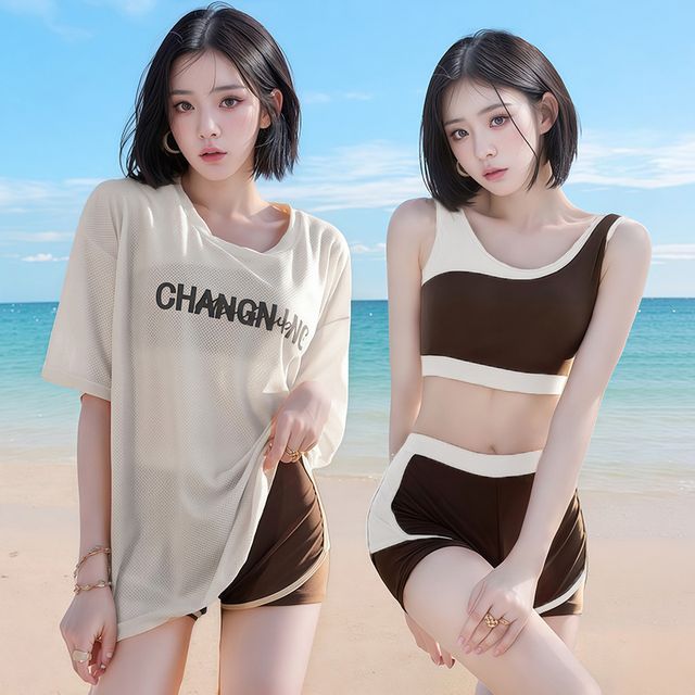 Bộ Đồ Bơi Ba Mảnh