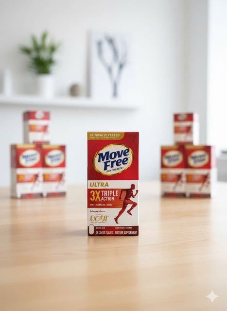 Vi&ecirc;n uống Move Free Ultra Triple Action hỗ trợ khớp 75 vi&ecirc;n
