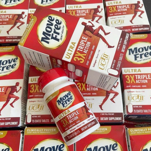 Vi&ecirc;n uống Move Free Ultra Triple Action hỗ trợ khớp