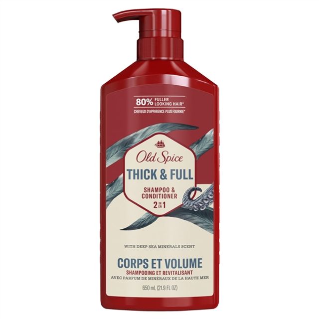 Dầu gội & xả Old Spice 2in1