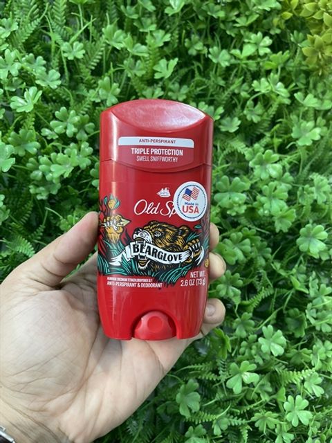 S&aacute;p khử m&ugrave;i Old Spice Bearglove 73g