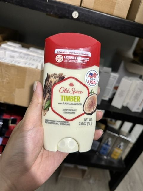 S&aacute;p lăn khử m&ugrave;i Old Spice Timber
