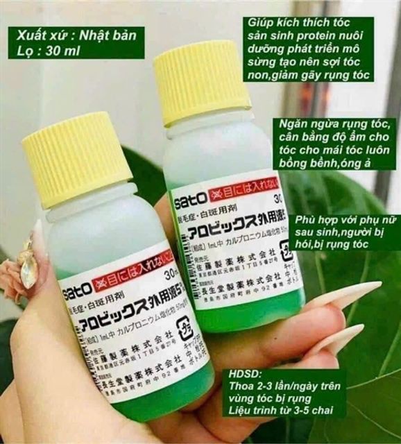 Tinh Chất Mọc T&oacute;c Sato