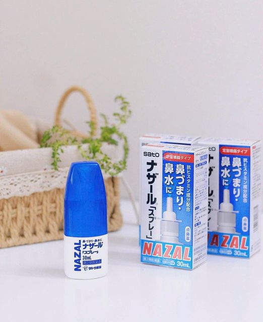 Xịt mũi vi&ecirc;m xoang Nazal 30ml