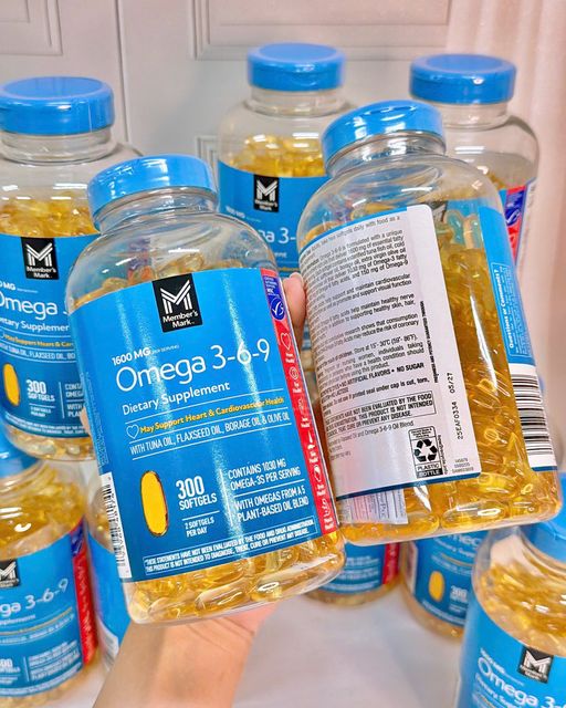 Vi&ecirc;n uống Omega 3-6-9