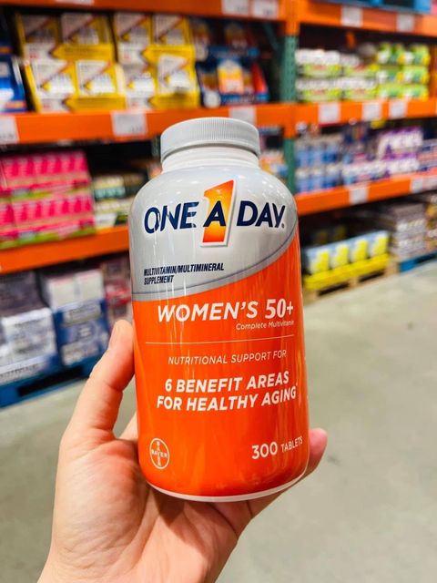 Vitamin tổng hợp One A Day 50+ Women&rsquo;s Multivitamin 300 vi&ecirc;n