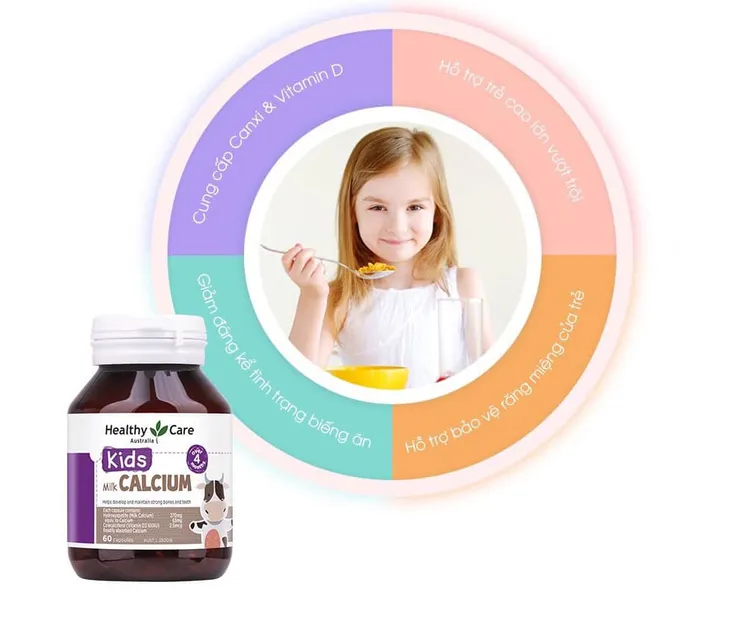 Healthy Care Canxi cho lứa tuổi