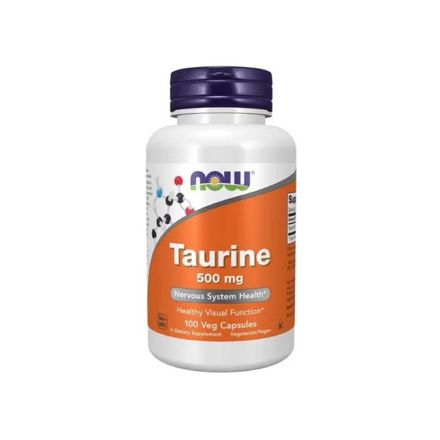 Vi&ecirc;n uống bổ sung Taurine 500mg NOW Foods