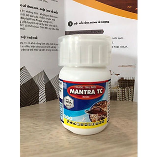 sản phẩm hỗ trợ diệt mối Mantra TC 30.5SC Chai 50mml