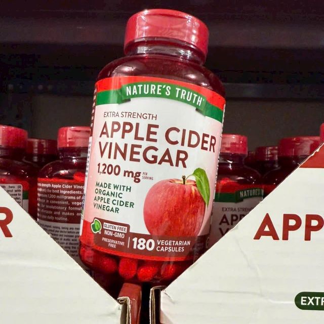 Vi&ecirc;n giảm c&acirc;n giấm t&aacute;o 1200mg Apple Cider Vinegar 180 vi&ecirc;n