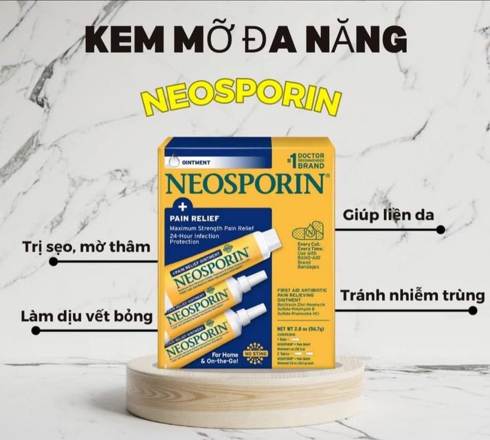 Kem mỡ Neosporin - chi tiết sản phẩm