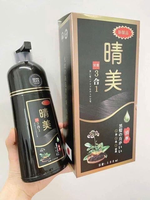 Dầu gội nhuộm phủ bạc KOMI