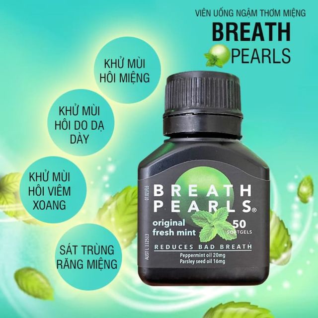 Th&agrave;nh phần Breath Pearls
