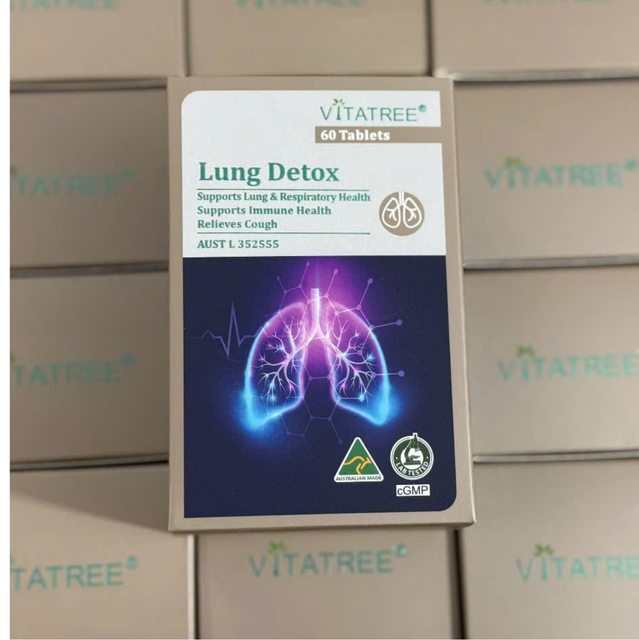 Vi&ecirc;n uống thải độc phổi Vitatree
