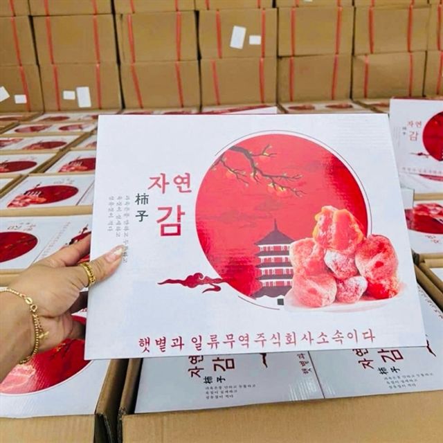 Hồng Treo Gi&oacute; H&agrave;n Quốc