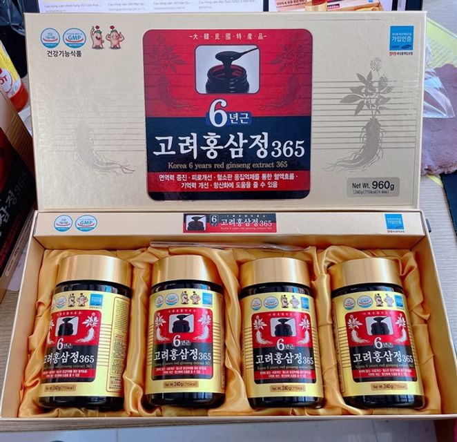 Cao Hồng S&acirc;m H&agrave;n Quốc Gold
