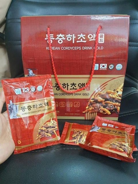 Hồng S&acirc;m Đ&ocirc;ng Tr&ugrave;ng Linh Chi