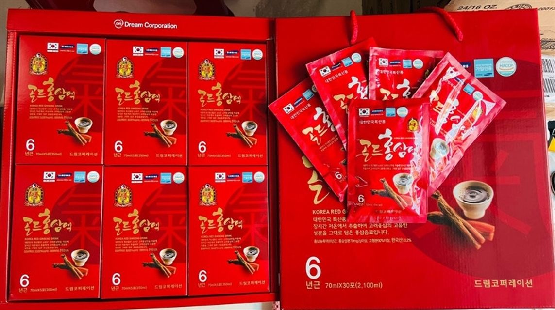 Hộp Nước Hồng S&acirc;m Dulim