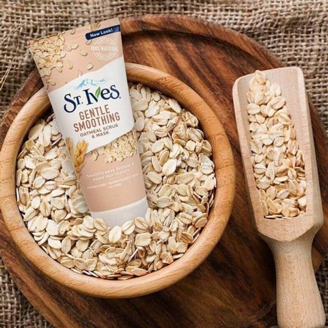 Sữa Rửa Mặt St.Ives Oatmeal Scrub & Mask 170g