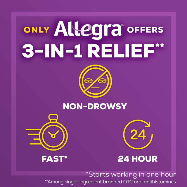 Allegra Allergy 24hr Tablets