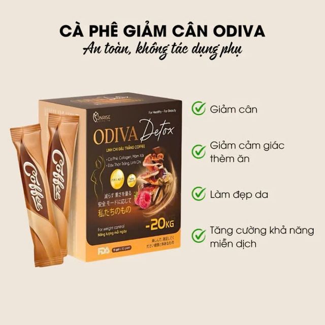 C&agrave; Ph&ecirc; Giảm C&acirc;n Odiva