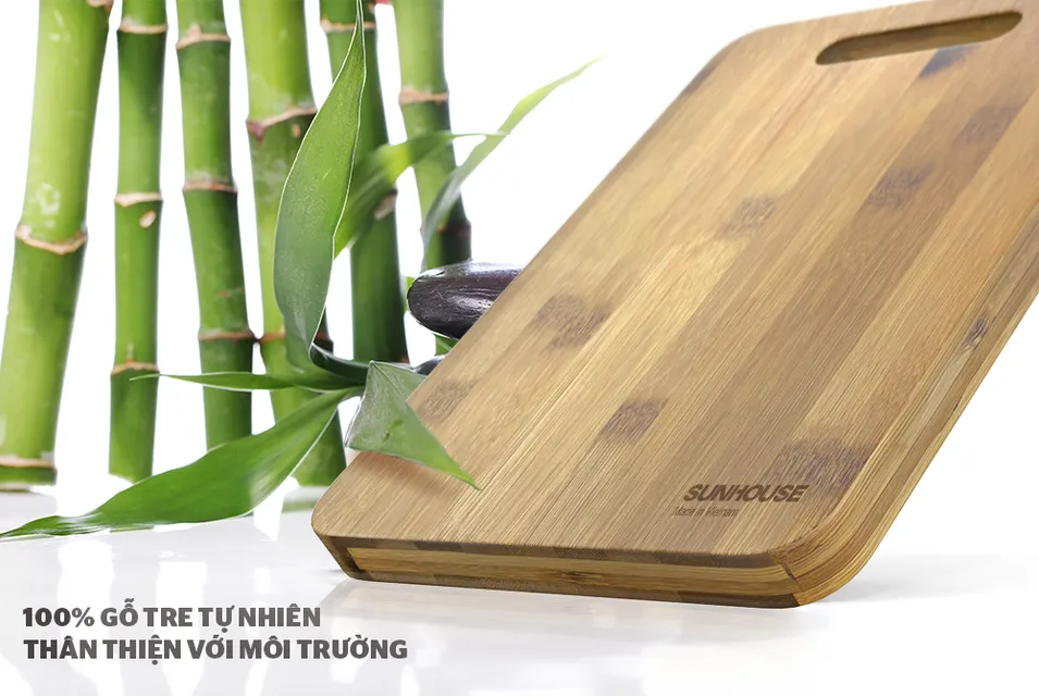 Thớt tre tự nhi&ecirc;n SUNHOUSE KS-CH3626B