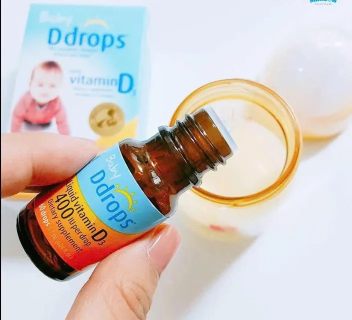 Vitamin D3 cho b&eacute; Baby Ddrops - h&igrave;nh ảnh 2