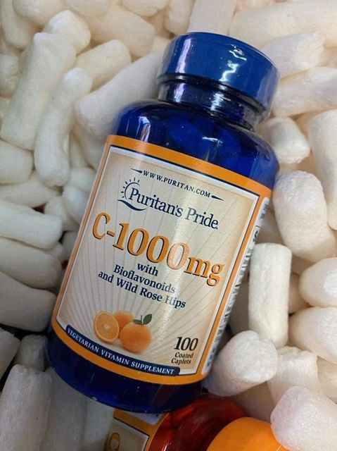 Vi&ecirc;n uống Vitamin C Puritan&rsquo;s Pride