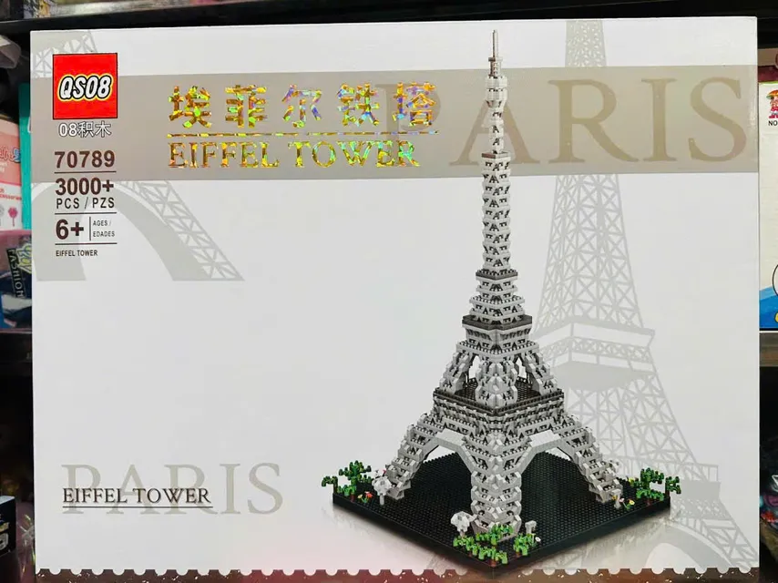 Bộ lắp r&aacute;p m&ocirc; h&igrave;nh th&aacute;p Eiffel 70789