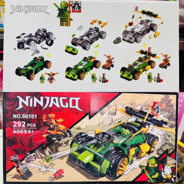Bộ lắp r&aacute;p xe &ocirc; t&ocirc; Ninja 60181