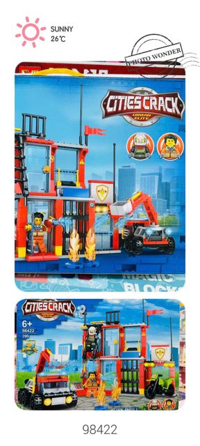 Đồ chơi Lego chủ đề cứu hộ, cứu hỏa