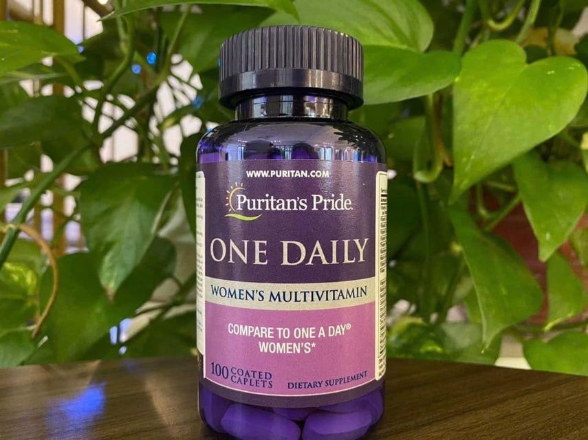 Vi&ecirc;n uống vitamin tổng hợp nữ One Daily Women&rsquo;s Multivitamin Puritan&rsquo;s Pride