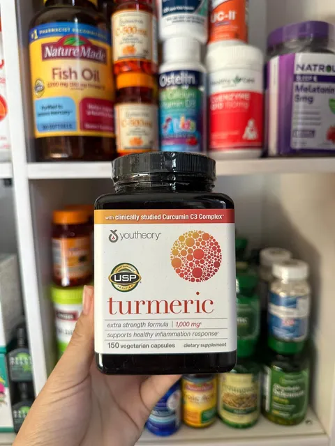 Vi&ecirc;n uống tinh nghệ Youtheory Turmeric Extra Strength