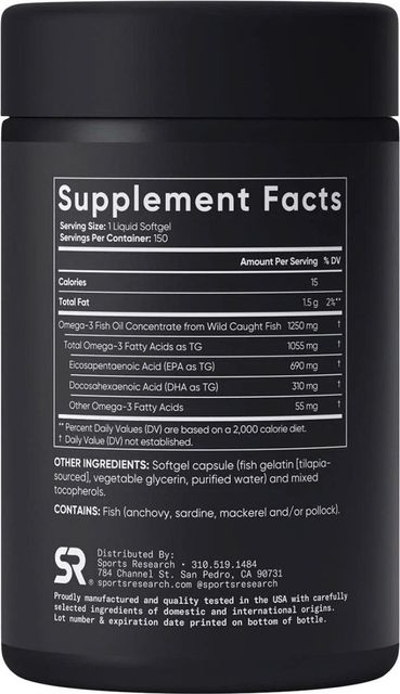 Dầu c&aacute; Omega 3 Fish Oil