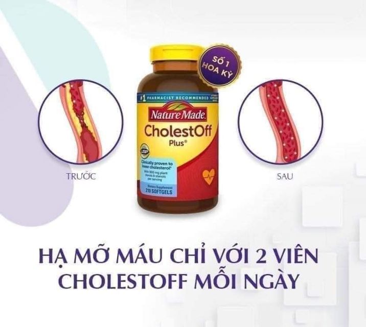 Vi&ecirc;n Giảm Cholesterol Nature Made