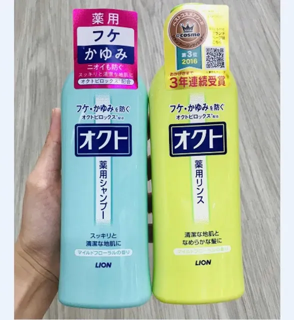 Dầu gội xả Lion Okuto 320ml