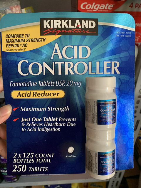 Hộp 125 Vi&ecirc;n Acid_Controller