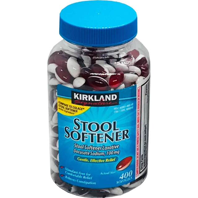 Hộp 400 vi&ecirc;n Stool Softener Kirkland