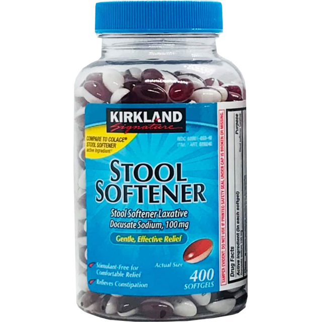 Hộp 400 vi&ecirc;n Stool Softener Kirkland