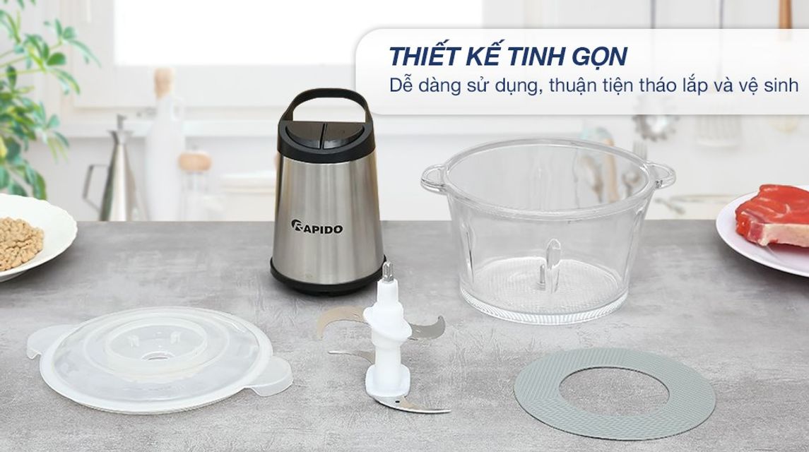 M&aacute;y xay thịt đa năng Rapido RMC-300