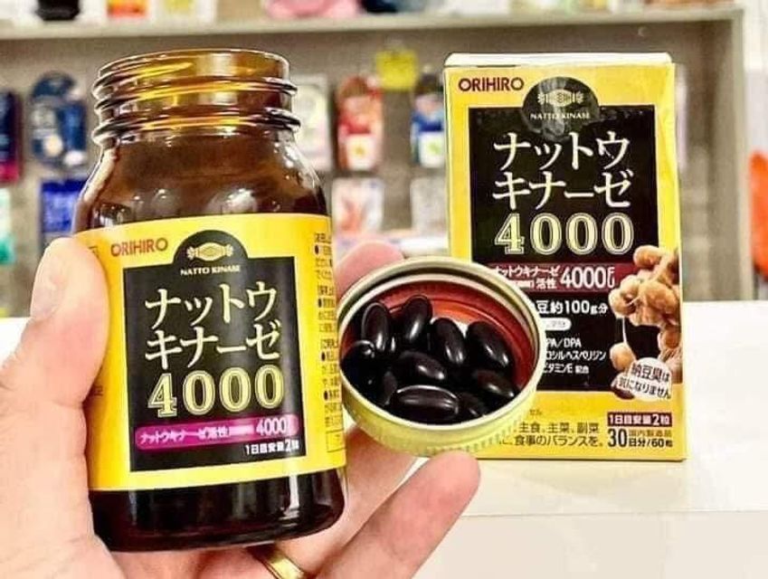 Vi&ecirc;n Ph&ograve;ng Ngừa Đột Quỵ Orihiro Nattokinase