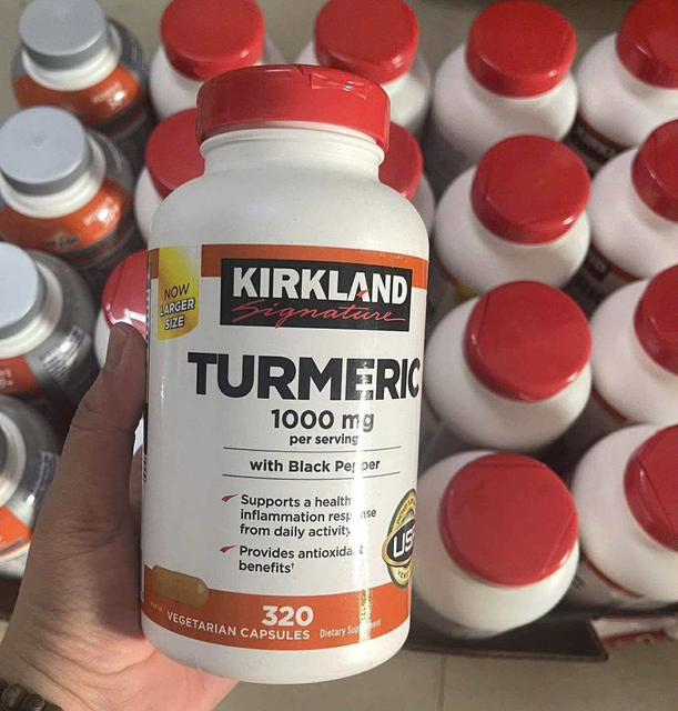 Tinh chất nghệ Kirkland Signature Turmeric 1000 mg