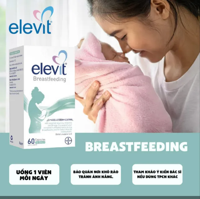 Vitamin Elevit cho mẹ