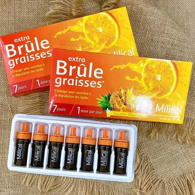 Nước Detox Milica Extra Brule Graisse 7 ống