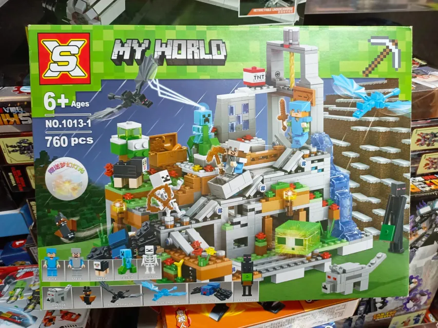 Bộ đồ chơi lắp r&aacute;p My World 1013-1
